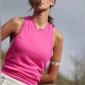 Free People Take You There Tank Top Punch Crush Size XS/S NWOT